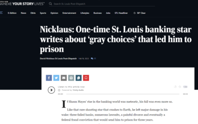 Shaun Hayes on STLToday by David Nicklaus